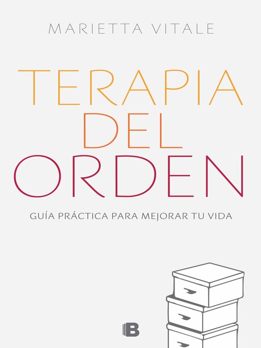 Title details for Terapia del orden by Marietta Vitale - Wait list